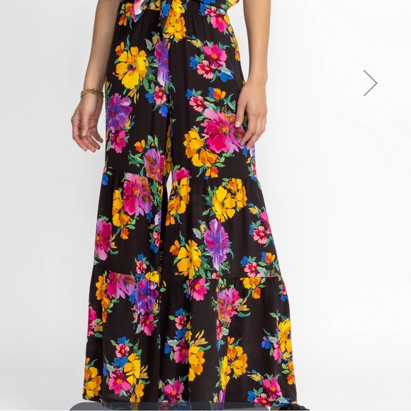 Johnny Was Poppy Silk Tiered Pants NWT - Picture 2 of 14